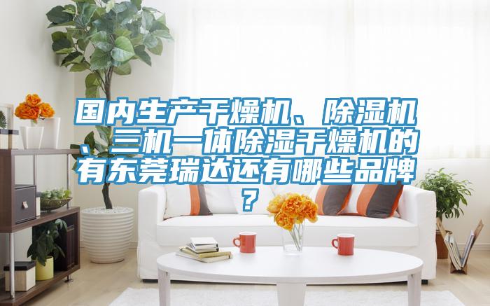 國內生產幹燥機、亚洲深夜福利、三機一體除濕幹燥機的有東莞瑞達還有哪些品牌？