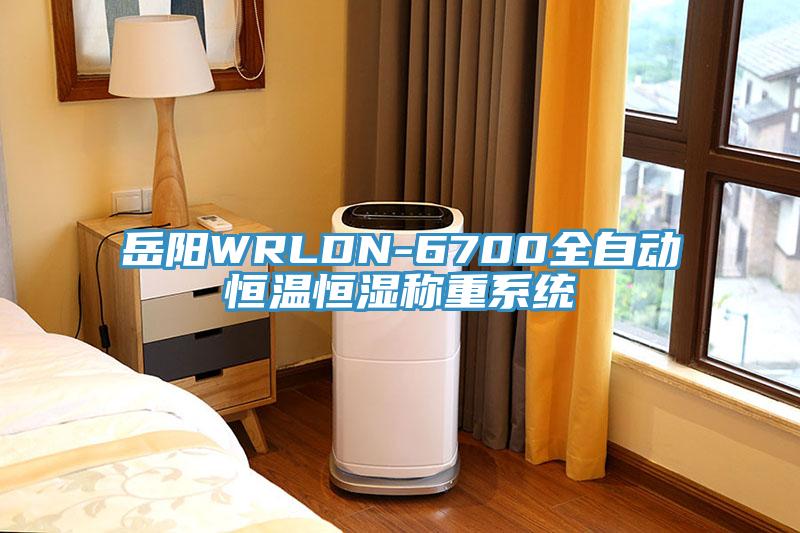 嶽陽WRLDN-6700全自動恒溫恒濕稱重係統