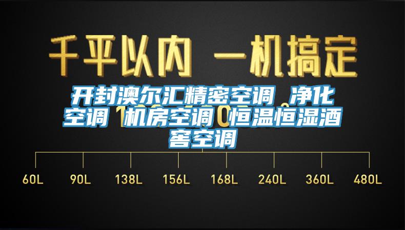 開封澳爾匯精密空調 淨化空調 機房空調 恒溫恒濕酒窖空調