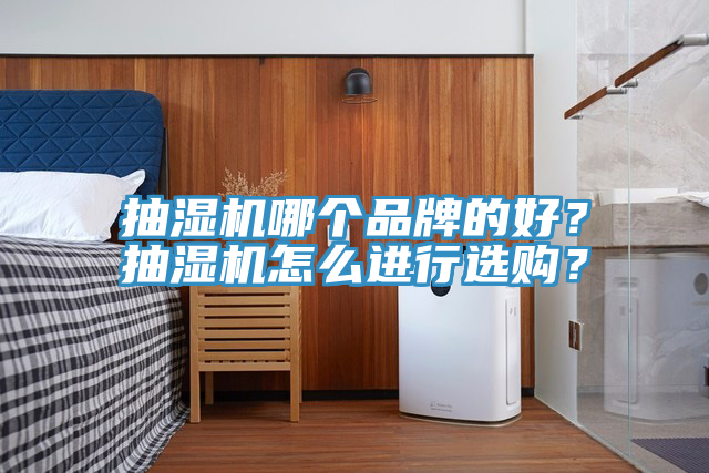 抽濕機哪個品牌的好？抽濕機怎麽進行選購？