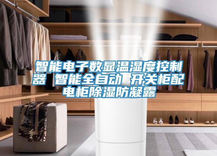 智能電子數顯溫濕度控製器 智能全自動 開關櫃配電櫃除濕防凝露