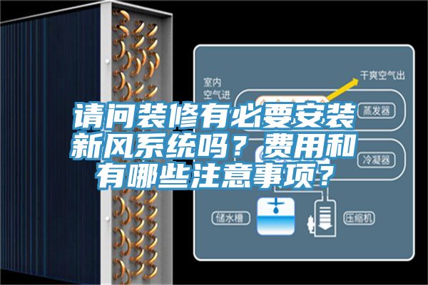 請問裝修有必要安裝新風係統嗎？費用和有哪些注意事項？