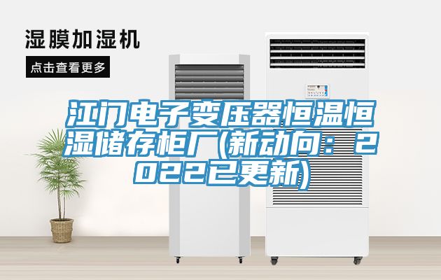 江門電子變壓器恒溫恒濕儲存櫃廠(新動向：2022已更新)